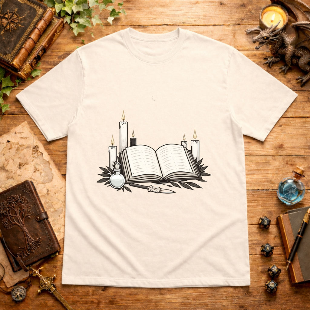 Book & Candles T-Shirt