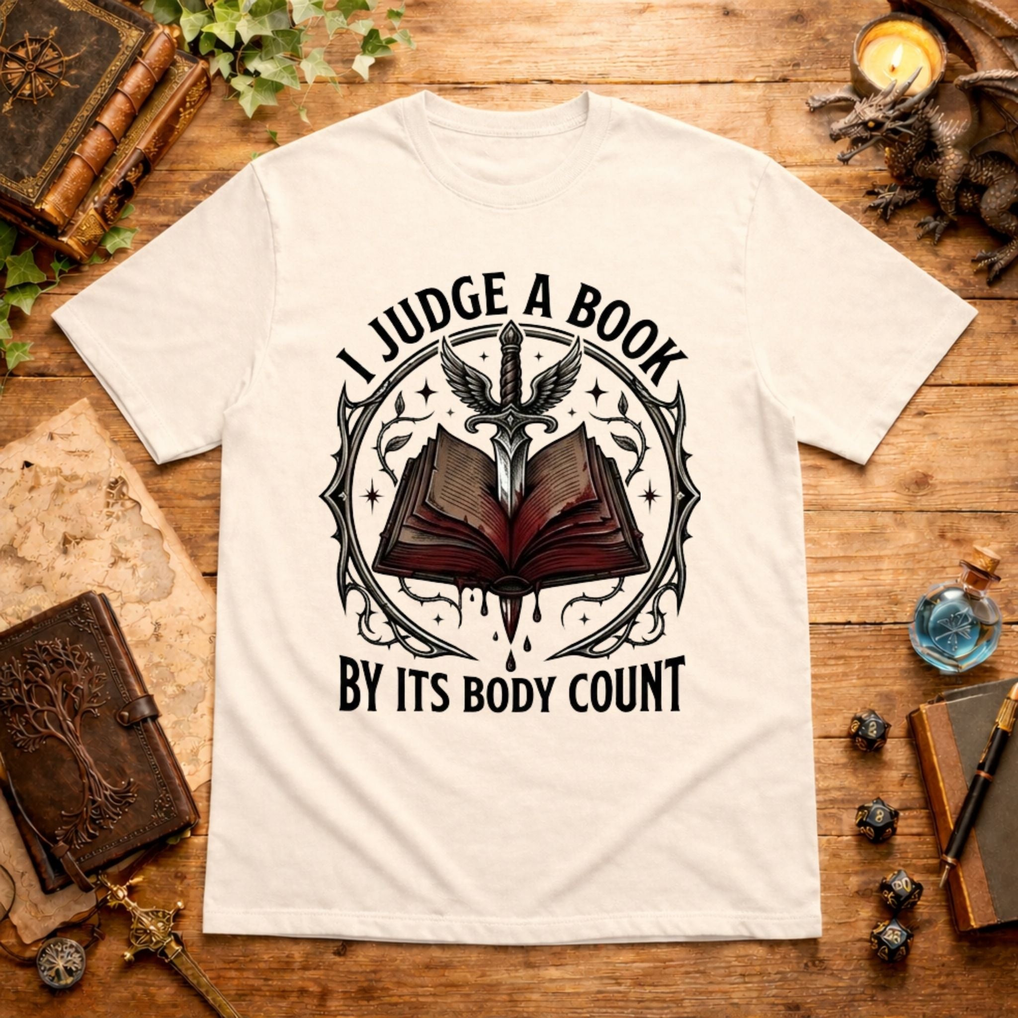 Book Body Count T-Shirt