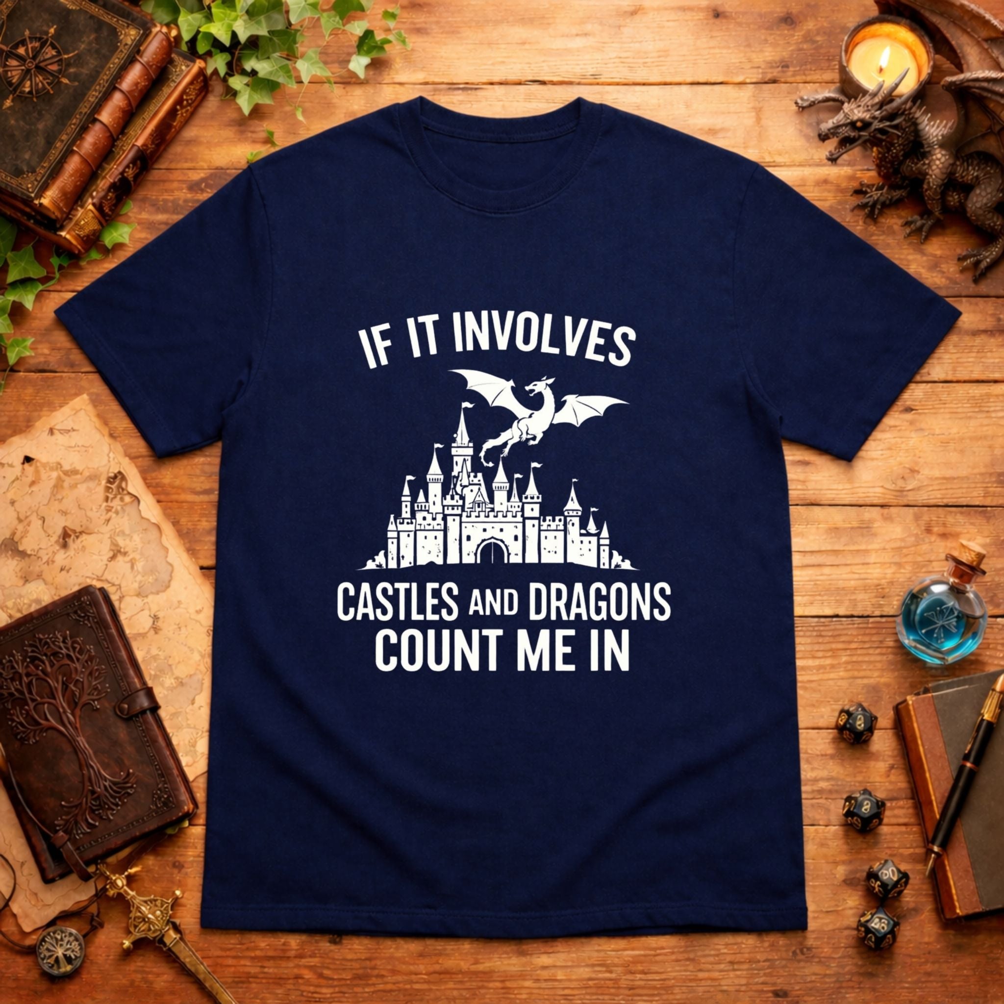 Castles & Dragons T‑Shirt