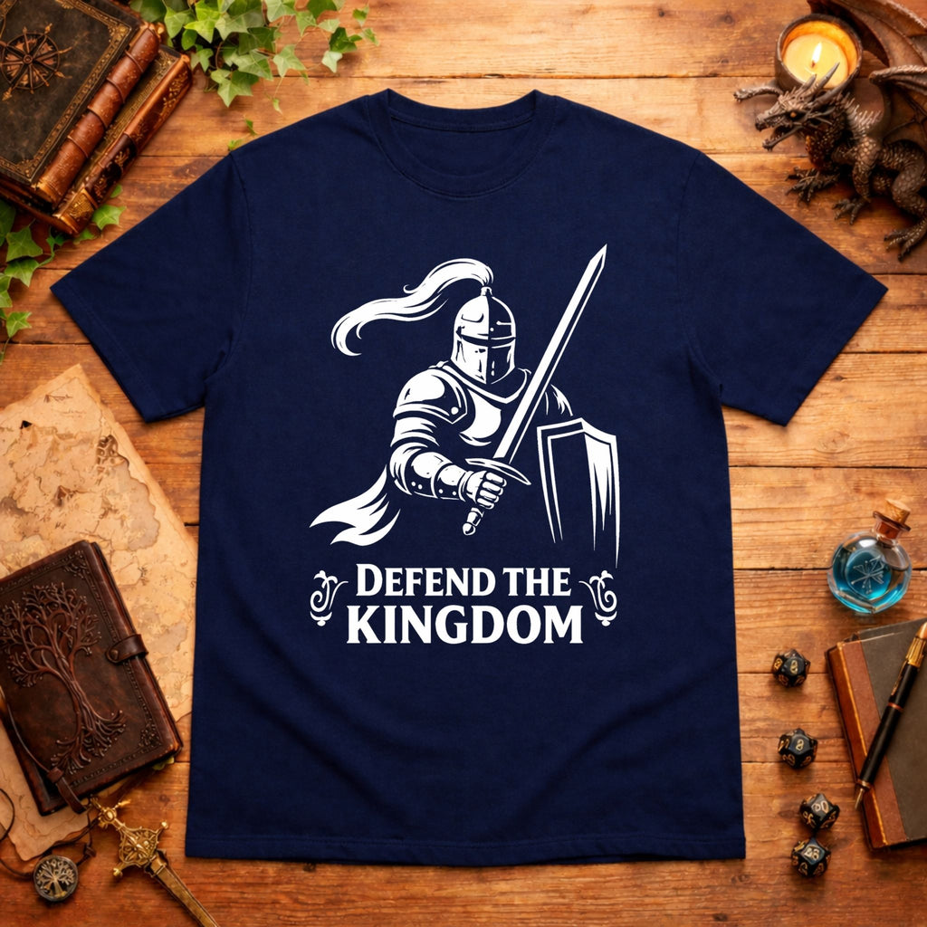 Defend the Kingdom White T-Shirt