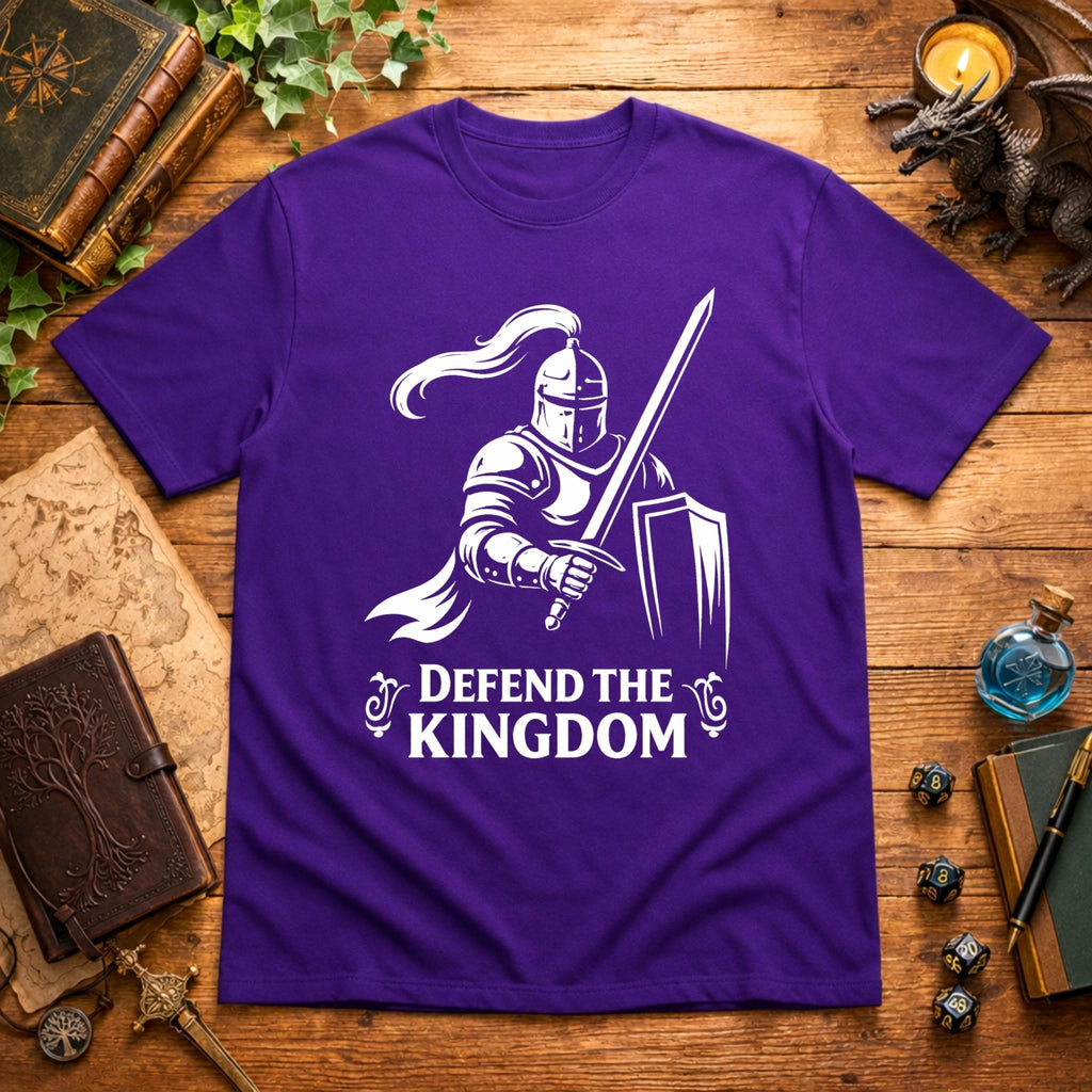 Defend the Kingdom White T-Shirt