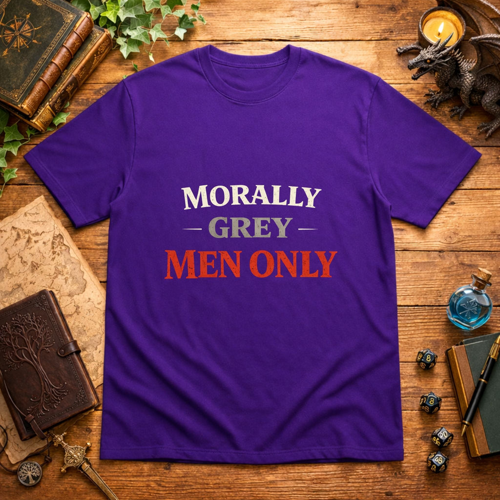 Morally Grey Men Only T-Shirt