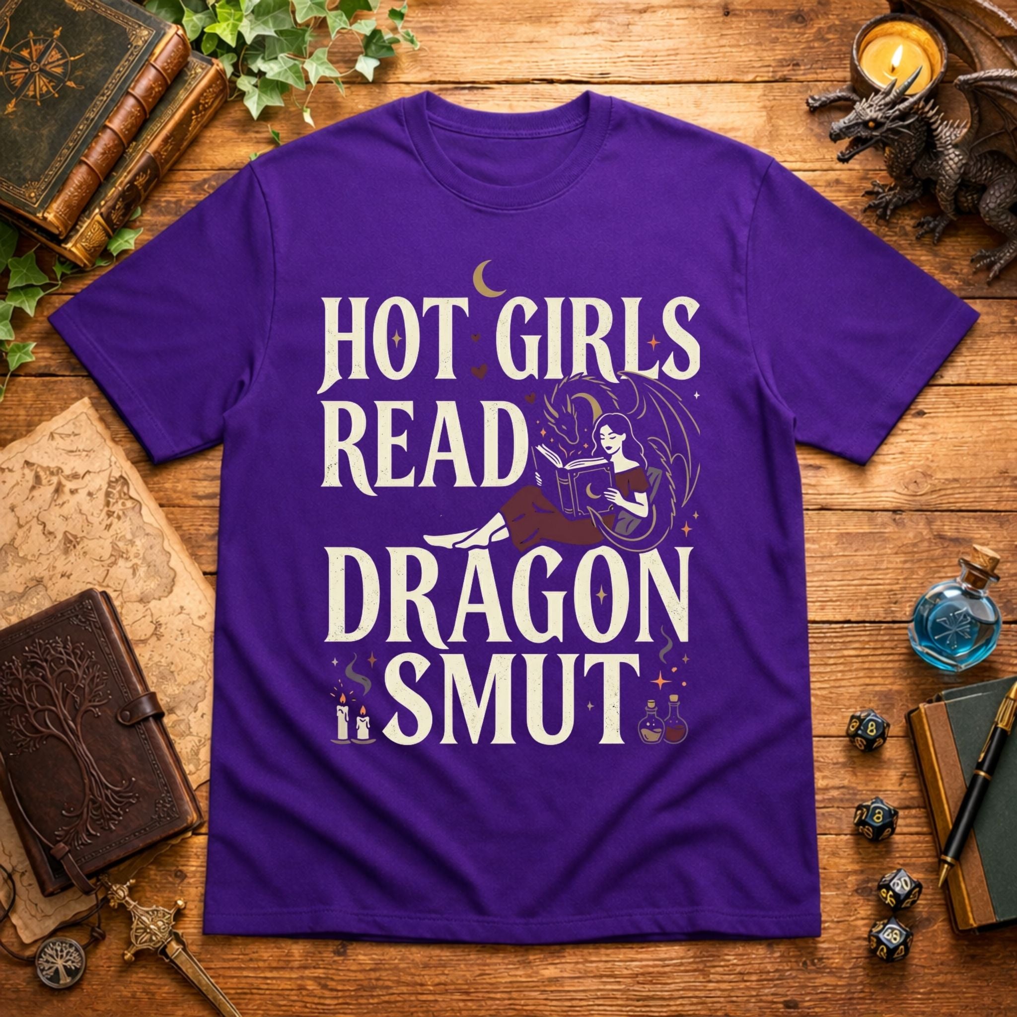 Hot Girls Read T-Shirt