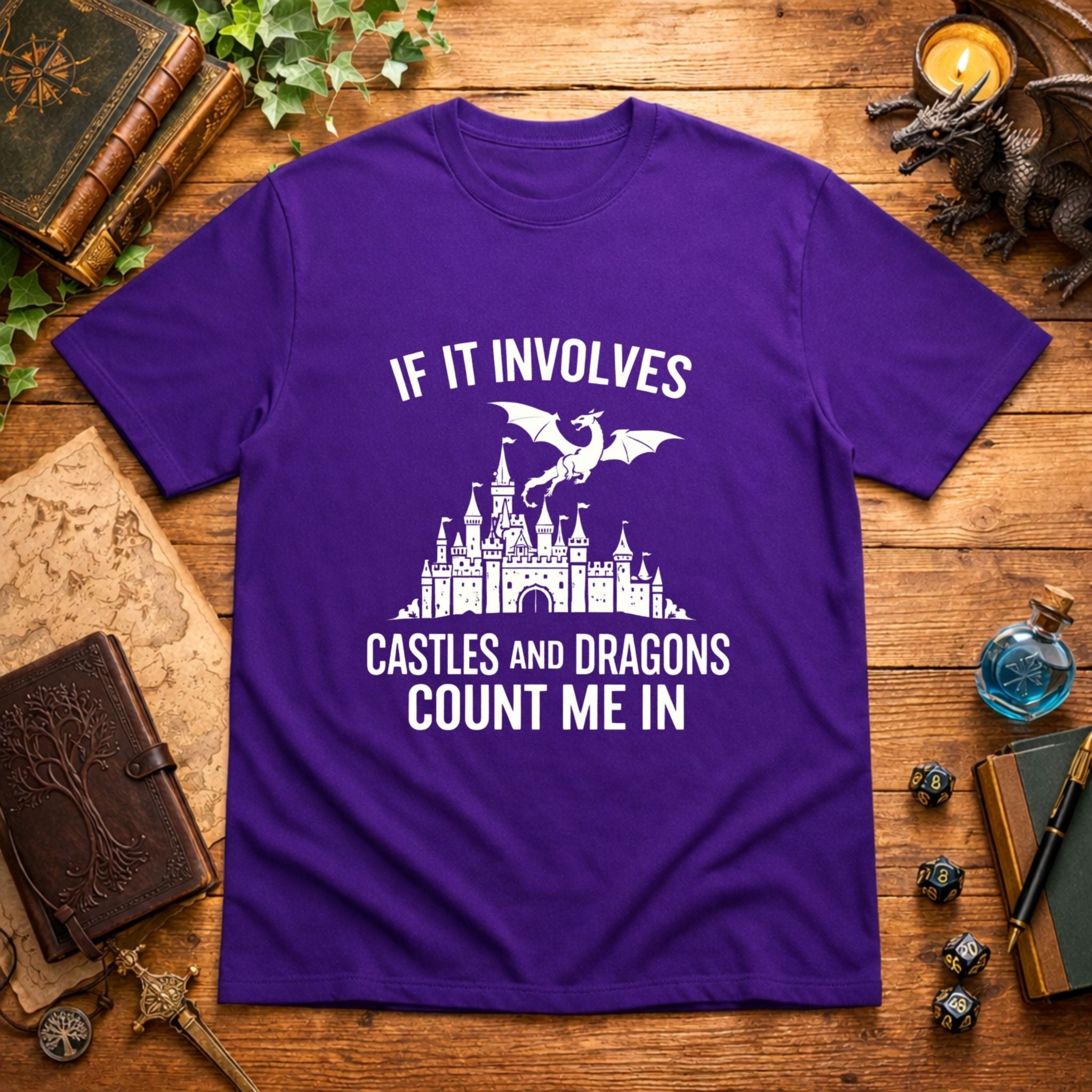 Castles & Dragons T‑Shirt