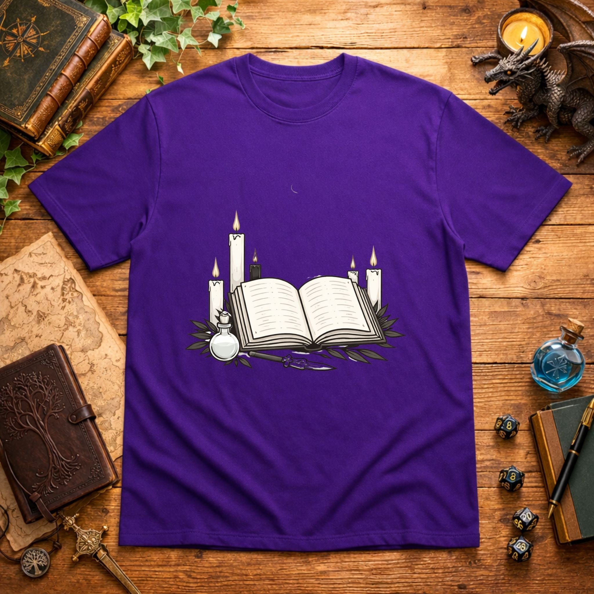 Book & Candles T-Shirt