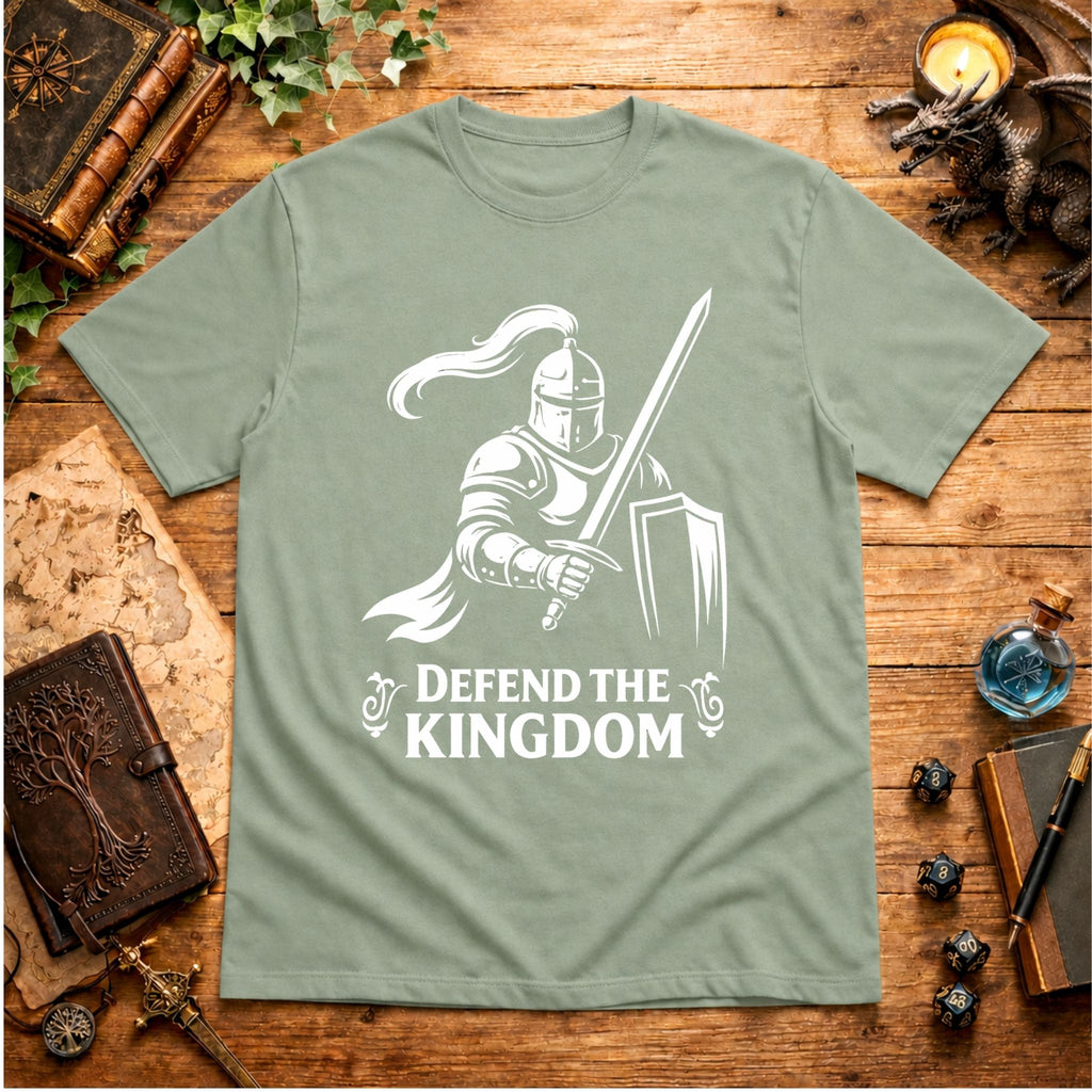 Defend the Kingdom White T-Shirt