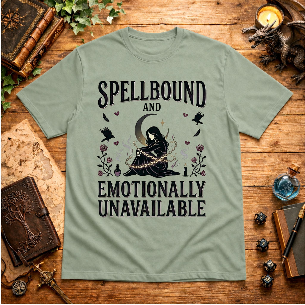 Spellbound and Emotionally Unavailable T-Shirt