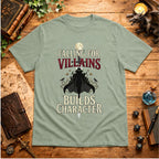 Falling for Villains Builds Character T-Shirt