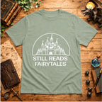 Still Reads Fairytales White T-Shirt