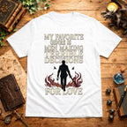 Men Making Terrible Decisions (For Love) T‑Shirt