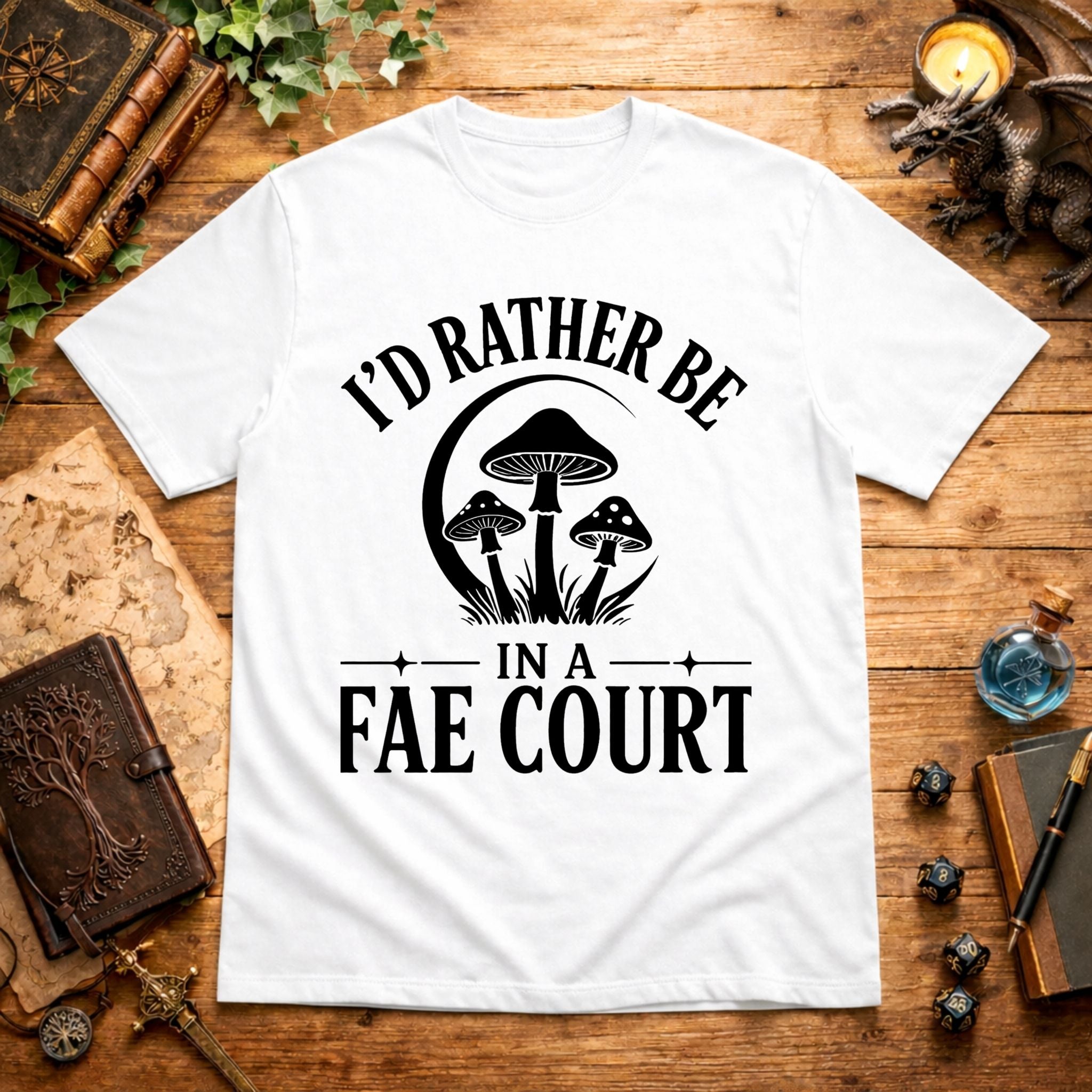 Fae Court Black T-Shirt