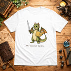We read at dawn. T-Shirt