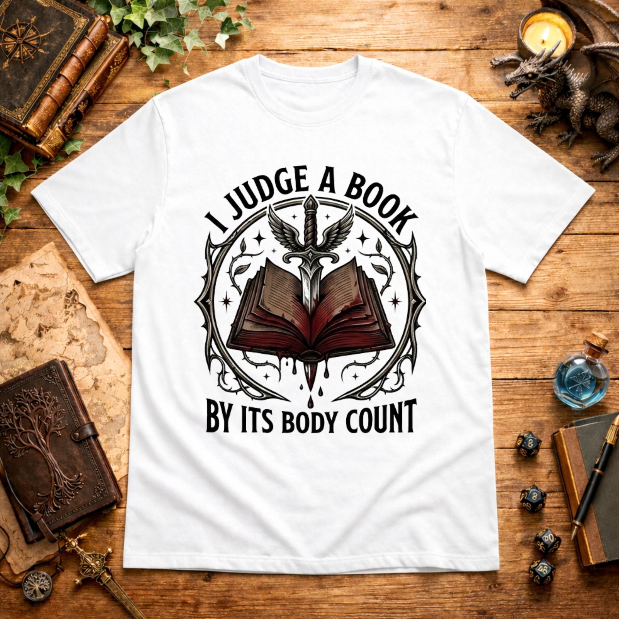 Book Body Count T-Shirt